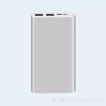 Xiaomi 10000mAh Portable Charge rapide Mi Powerbank 3